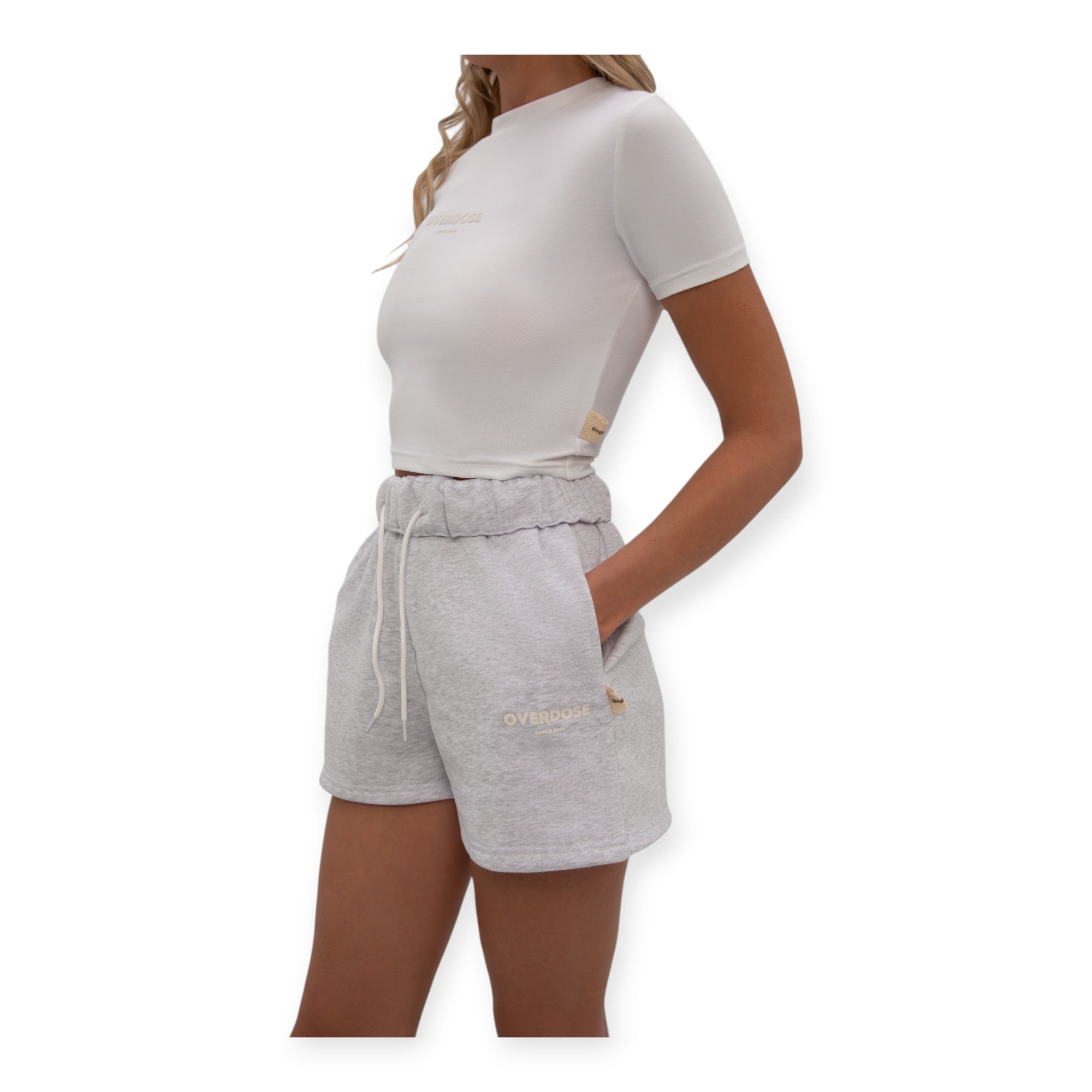 Overdose Premium Crop Top for Women | Cotton Blend Athletic Shirt | Made in Georgia