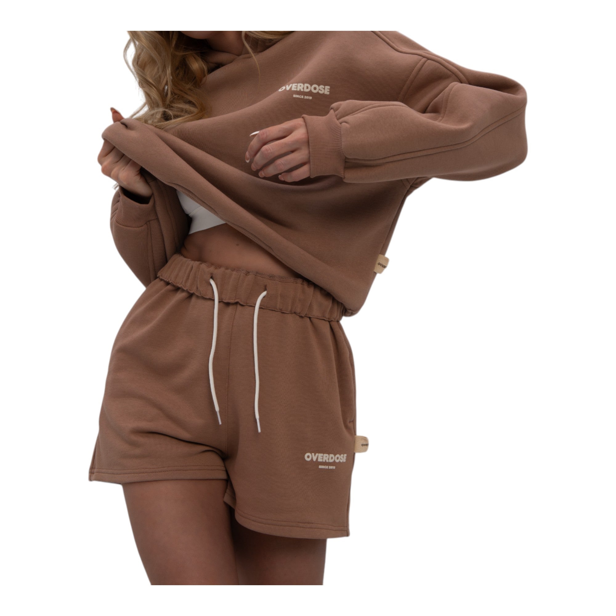 Overdose Women's All-Day Performance Shorts | Premium Athletic Wear | Side Pockets | Made in Georgia