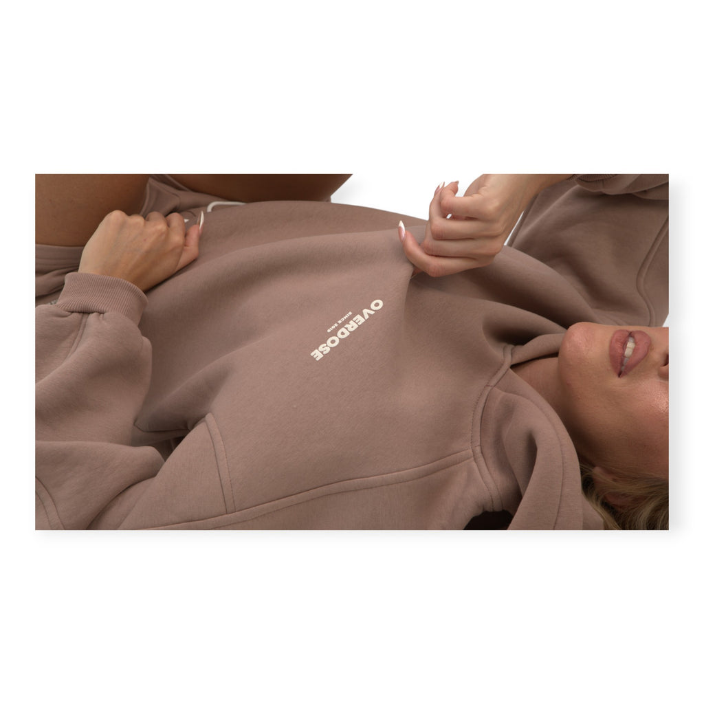 Overdose Classic Premium Pullover Hoodie, Cotton-Polyester Blend, Double-Lined Hood, Ribbed Trim, Made in Georgia