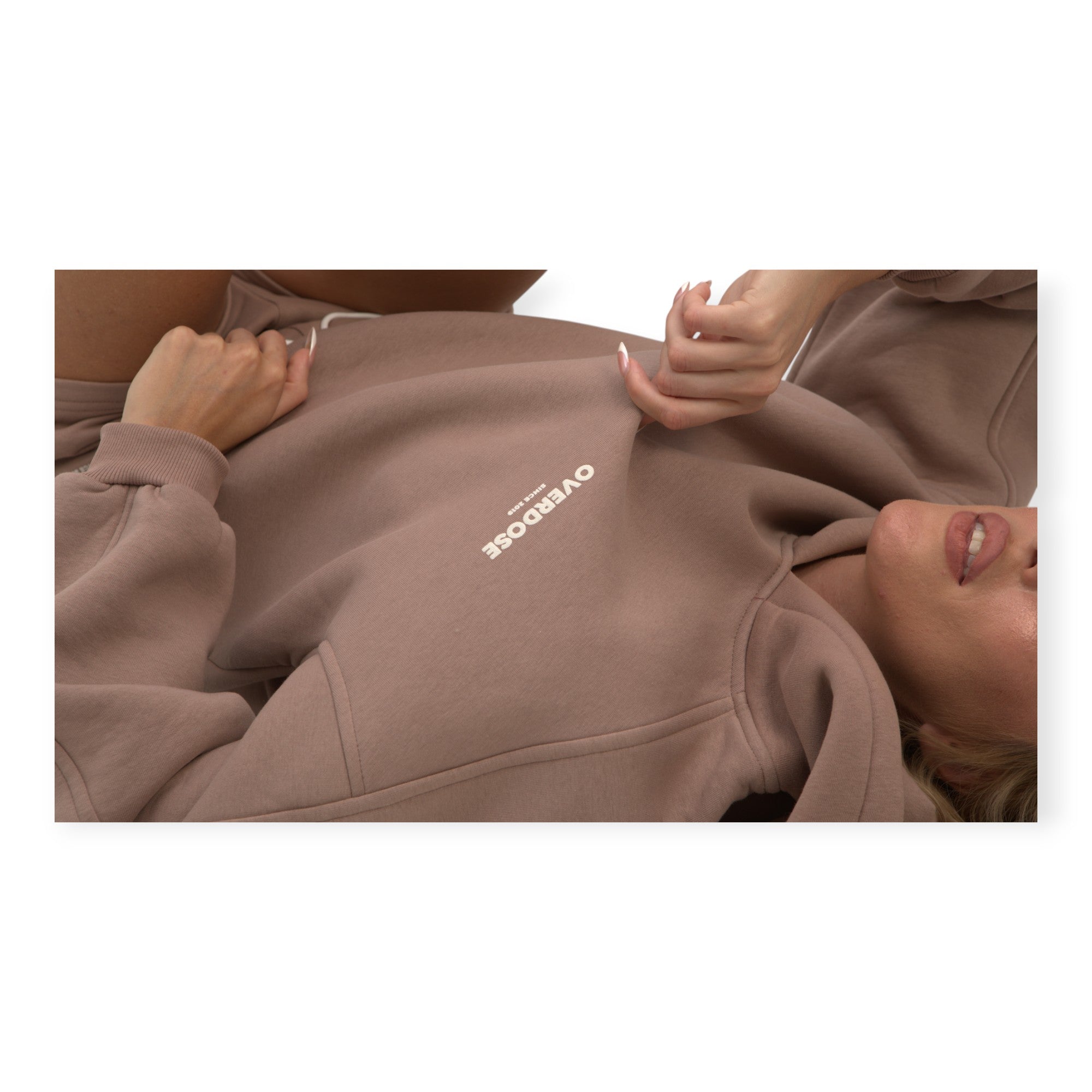 Overdose Classic Premium Pullover Hoodie, Cotton-Polyester Blend, Double-Lined Hood, Ribbed Trim, Made in Georgia